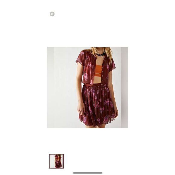 FREE PEOPLE - Florence Mesh Set size Small - Picture 2 of 10